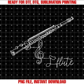 Funny Flute Shirtsflute Player Flutist Marching Band Music Lover Musician Tee