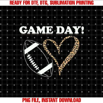 Funny Football Gifts Football Player Outfitsfootball Lover Leopard Pattern Women Football Game Day Tee