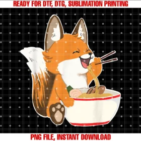 Funny Fox Shirtsramen Fox Zookeeper Wildlife Lover Tee