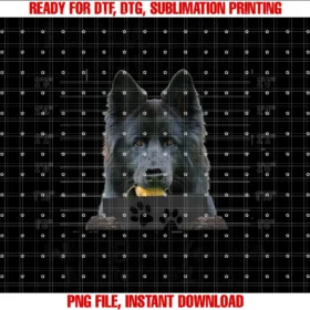 Funny Gsd Black German Shepherd Dog Lover Giftsfunny Personal Stalker Longhaired Black German Shepherd Dog Tee
