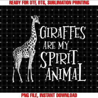 Funny Giraffe Shirtsgiraffes Are My Spirit Animal Zoo Lover Animal Wildlife Tee