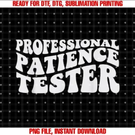 Funny Girlfriend Pre K Student Son Daughter Groovyprofessional Patience Tester Toddler Kids Boys Girls Pre K Tee