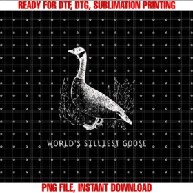 Funny Graphic Worlds Silliest Goose Teefunny Graphic Tee Worlds Silliest Goose Vintage Tee