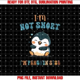 Funny Groovy Kawaii Penguin Apparel Giftsi Am Not Short I Am Penguin Size Funny Lazy Penguin Lover Tee