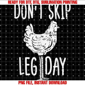 Funny Gym Fitness Shirts Men Women Workout Giftsgym Chicken Dont Skip Leg Day Fun Workout Fitness Men Women Tee