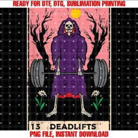 Funny Gym Fitness Shirts Men Women Workout Giftsgym Grim Reaper Tarot Deadlift Fun Workout Fitness Women Men Tee