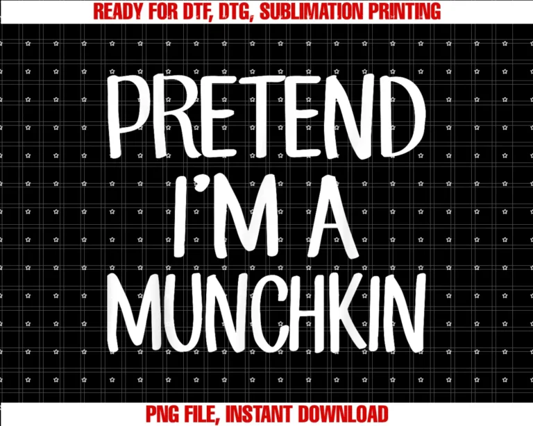 Funny Halloween Party Family Matching Costumes Teepretend Im a Munchkin Costume Family Lazy Easy Halloween Tee