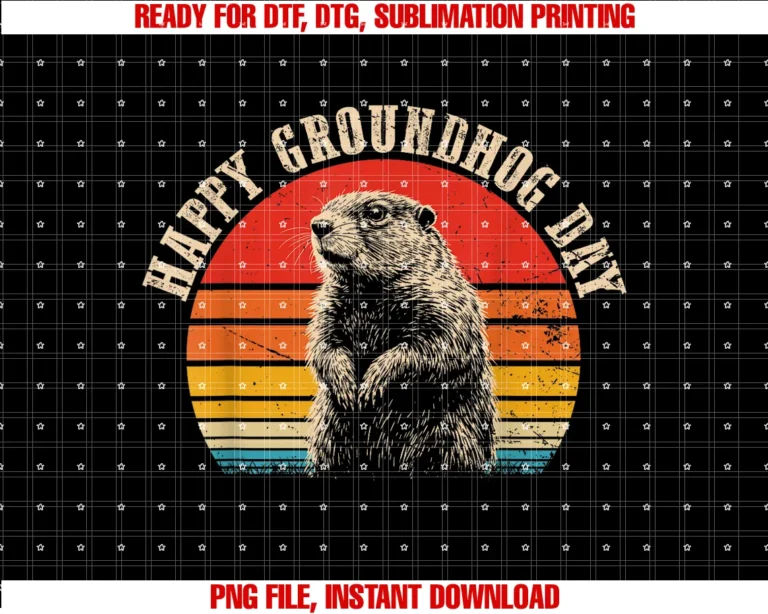 Funny Happy Groundhog Day 2025 Lmnvintage Happy Groundhog Day 2025 Funny Woodchuck Tee