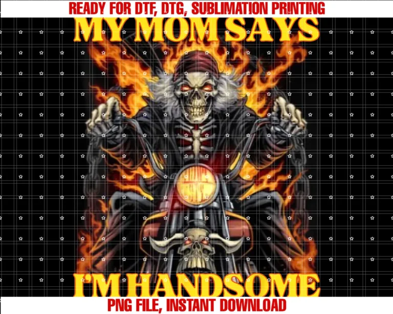 Funny Hard Skeleton Memesmy Mom Says Im Handsome Funny Edgy Hard Skeleton Meme Tee