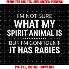 Funny Im Not Sure What My Spirit Animal Tee Shirtim Not Sure What My Spirit Animal is but Im Confident It Tee