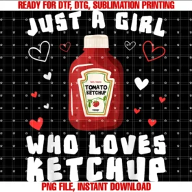 Funny Ketchup Gift Ketchup Lover Apparelcool Ketchup for Girls Kids Women Tomato Catsup Sauce Foodie Tee