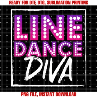 Funny Line Dancing Diva Top for Line Dancerscute Line Dance Diva Shirt for Line Dancers Gift Tee