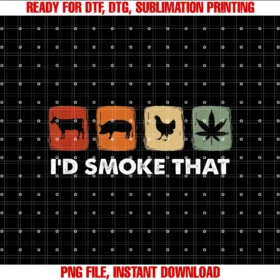 Funny Meat Weed Smoker Giftsid Smoke That Funny Marijuana Meat Smoker Tee