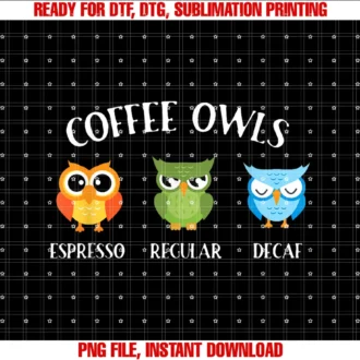 Coffee Owls Coffee Owl Birds Lover Nature Ornithologist Tee