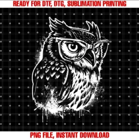 Owl Animal Birds Lover Ornithologist Ornithology  PNG, Sublimation Design
