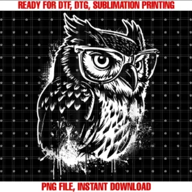 Owl Animal Birds Lover Ornithologist Ornithology  PNG, Sublimation Design