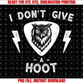 Owl I Dont Give a Hoot Tee