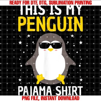 Funny Penguin Pajamas for Teen Boys Girls Kidscute Penguin Pajama Men Women Kids Penguin Lover Penguin Pjs Tee