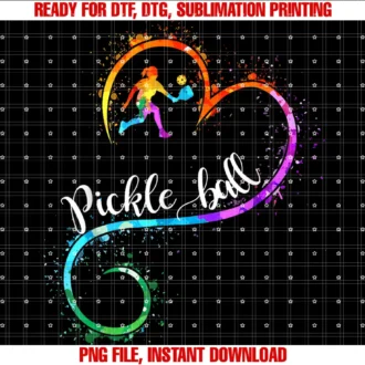 Funny Pickleball Apparel Gifti Love Pickleball Watercolors Funny Pickleball Girl Player Tee