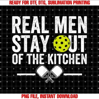 Funny Pickleball Designreal Men Stay Out of the Kitchen Funny Pickleball Vintage Tee