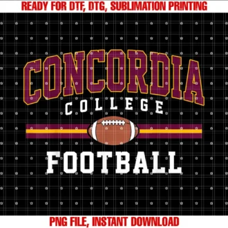 Concordia College Cobbers Arch Retro Design Giftsconcordia College Cobbers Football Arch Vintage Design Tee
