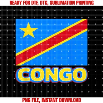 Congo Flag African Heritage Clothing Giftscongolese Flag of the Drc African Men Women Kids Congo Tee