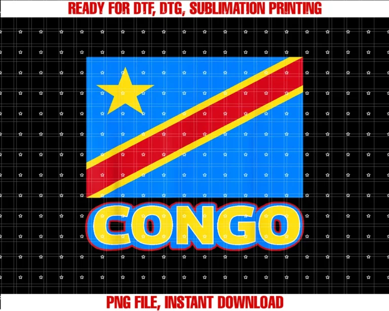 Congo Flag African Heritage Clothing Giftscongolese Flag of the Drc African Men Women Kids Congo Tee