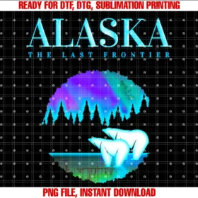 Cool Alaska Northern Lights Designcool Alaska Pair of Polar Bear With Aurora Snow Scene Tee