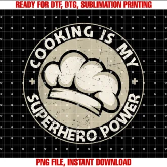 Cool Chef Apparelcooking is My Superhero Power Funny Cook Chef Grill Tee