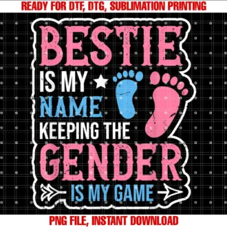 Cool Gender Reveal Keeper of the Gender Quotegender Reveal Quote for a Keeper of the Gender Bestie Tee