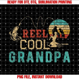 Cool Grandpa S Reel Cool Grandpa Shirtgrandpa Shirt Vintage Reel Cool Grandpa Fish Fishing for Men Tee