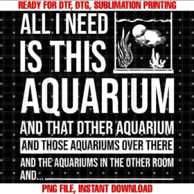 Cool Love Aquascaping Fishkeeping Quote Designsfunny Aquarium Gift for Men Women Fish Tank Lover Fishkeeper Tee