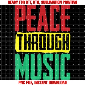 Cool Peace Through Music Gift Shirtsreggae Shirts Peace Through Music Concert Tee