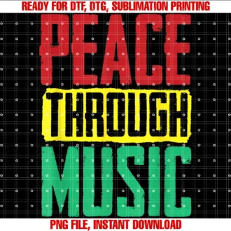 Cool Peace Through Music Gift Shirtsreggae Shirts Peace Through Music Concert Tee