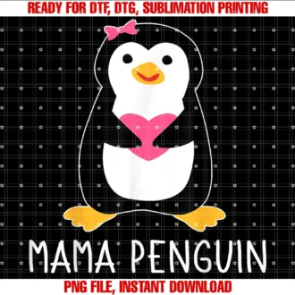 Cool Penguin Mama Apparelpenguin Mama Flightless Bird Lover Mothers Day Mommy Mom Tee