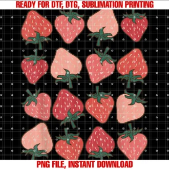Cool Strawberry Lover Apparelstrawberry Pattern Fruitarian Berry Strawberries Fruit Lover Tee