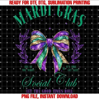 Coquette Bow Mardi Gras New Orleans Louisiana Festival Tee