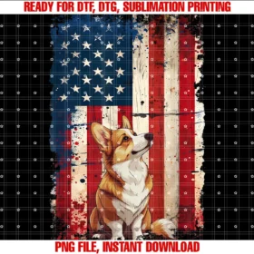 Corgi American Flag 4th of Julycorgi American Flag Usa Patriotic 4th of July Tee