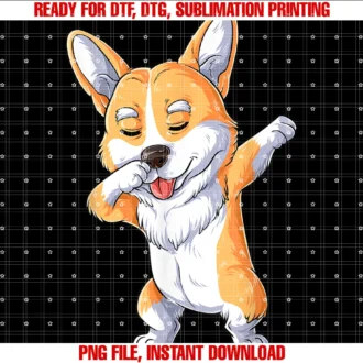 Corgi Du Clothingdabbing Corgi Boys Kids Dog Lover Dab Dance Gifts Tee