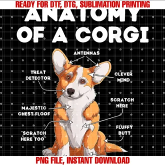 Corgi Dog Loveranatomy of a Corgi Tee
