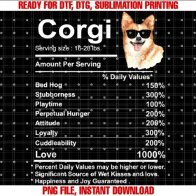 Corgi Gifts Lover Collection by Ira Squadfunny Corgi Facts Nutrition Gift Cardigan Pembroke Corgi Mom Tee