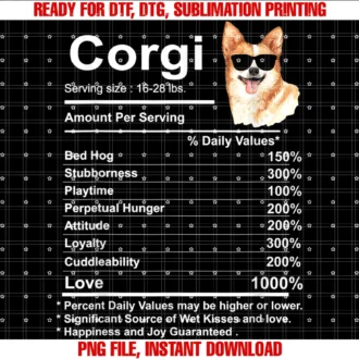 Corgi Gifts Lover Collection by Ira Squadfunny Corgi Facts Nutrition Gift Cardigan Pembroke Corgi Mom Tee
