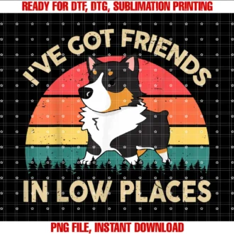 Corgi S for Women Men Kidsfunny Got Friends Low Place Tricolor Corgishirt Lover Gifts Tee