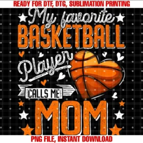 Costumemy Favorite Basketball Player Calls Me Mom Mothers Day Tee