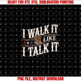 Country Charm Closeti Walk It Like I Talk It Country Western Tee