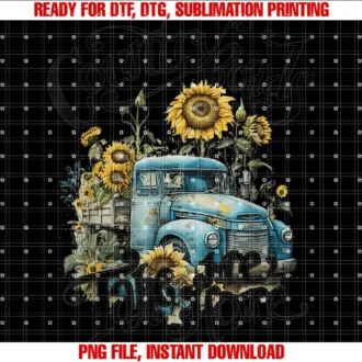 Country Roads Sunflowers Truck Countrytake Me Home Tee