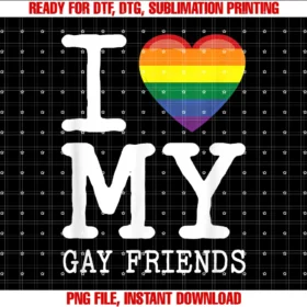 Couple Matching Halloween Valentine Lgbtq Pridei Love My Gay Friends I Transgender Homosexual Rainbow Heart Tee