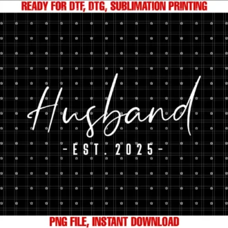Couples Gifts for Husband and Wife Matchinghusband Est 2025 Just Married Honeymoon Wedding Couple Tee