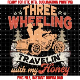 Couples Trike Motorcycle Shirtstrike Motorcycle Shirt Travelin With My Honey Funny Tee