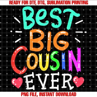 Cousin Shirtsbest Big Cousin Family Cute Tee Gift Tee